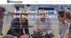 Desktop Screenshot of fyiscreening.com